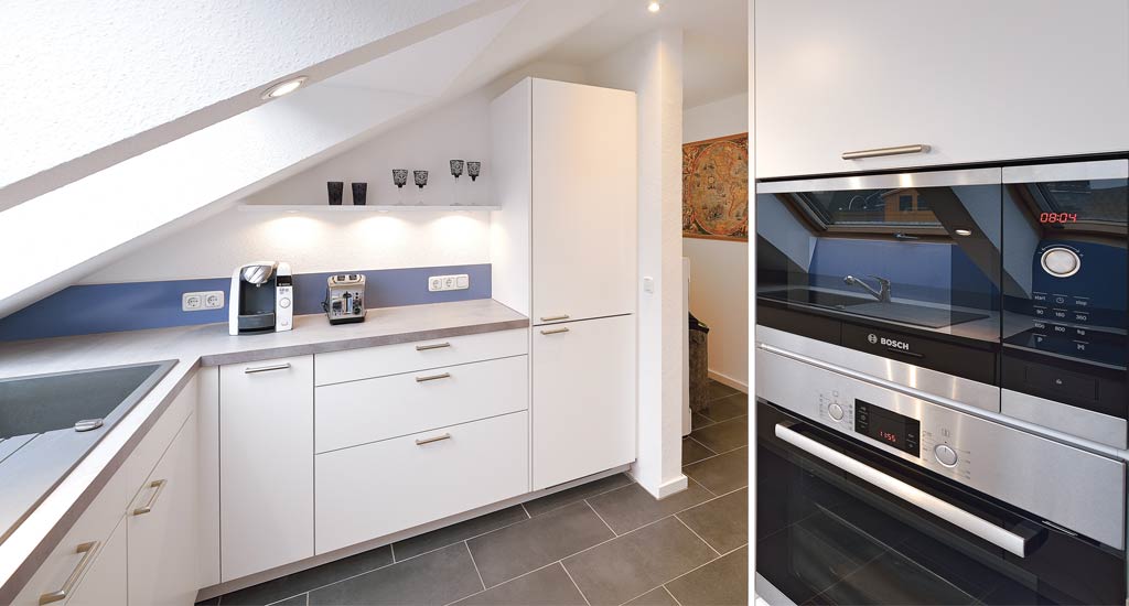 kueche altholz eiche fichte Schreiner villa Lahr kuechenblock insel