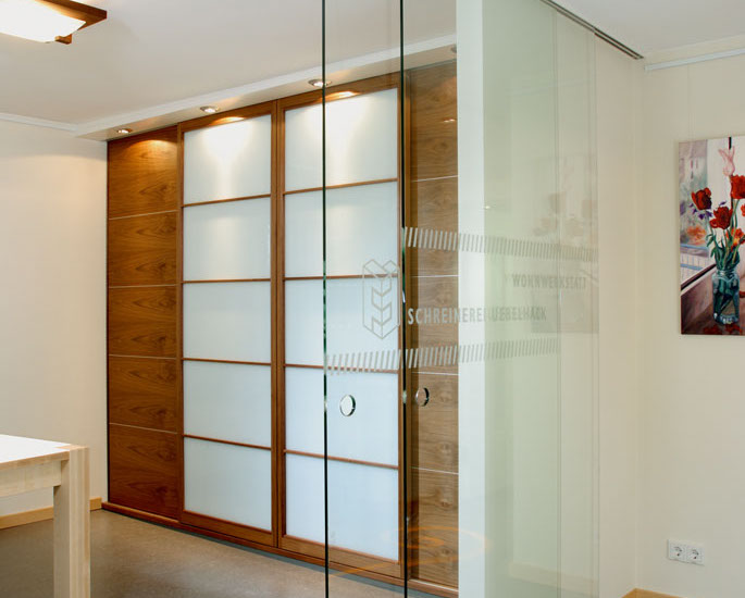 Raumteiler G10 Ganzglas in Friesenheim