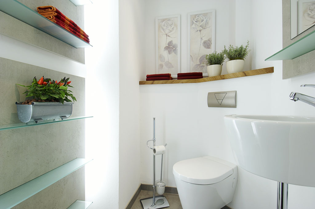 Gäste WC Klo renovieren und sanieren Offenburg